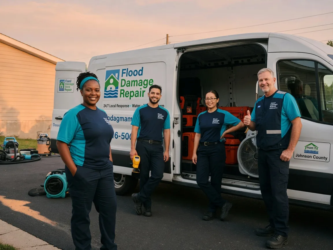 Water Damage Restoration company in Burlington, IN